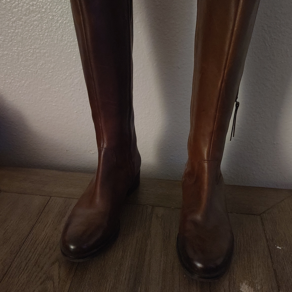 Ecco Women's Brown Heeled Boots